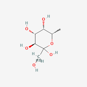molecular formula C7H14O6 B583657 L-[1-13C]Fucose CAS No. 83379-38-8