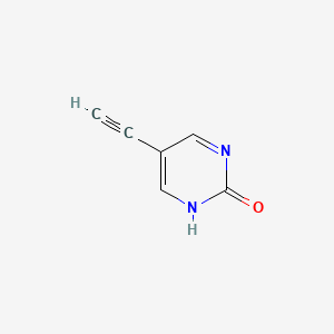 2(1H)-Pyrimidinone, 5-ethynyl-