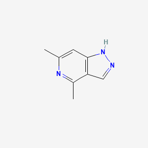 4,6-dimethyl-1H-pyrazolo[4,3-c]pyridine