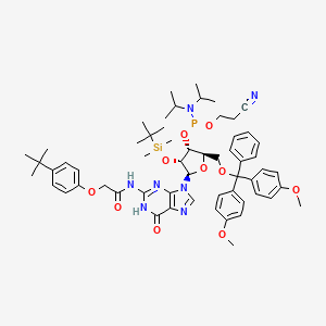 DMT-2'O-TBDMS-rG(tac) Phosphoramidite, configured for ABI