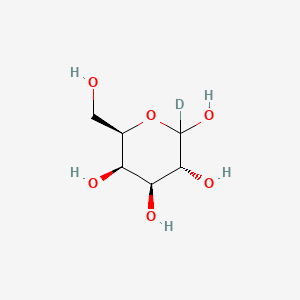 molecular formula C6H12O6 B583695 D-Galactose-1-d CAS No. 64267-73-8