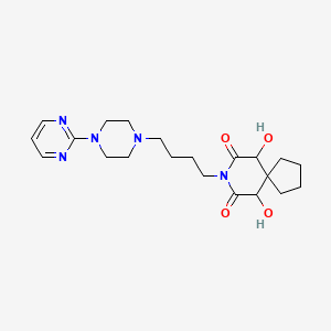 molecular formula C21H31N5O4 B583702 6,10-Dihydroxy Buspirone CAS No. 658701-59-8