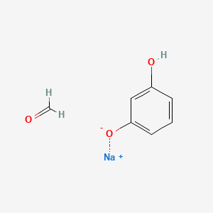 Formaldehyde, polymer with 1,3-benzenediol, sodium salt