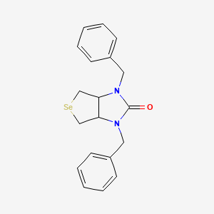molecular formula C19H20N2OSe B583704 cis-N,N-Dibenzyl-tetrahydro-selenolo[3,4-d]imidazol-2(3H)-one CAS No. 1346604-74-7