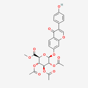 Daidzein 7-Tri-O-acetyl-|A-D-glucuronic Acid Methyl Ester