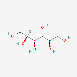 molecular formula C6H14O6 B583724 D-Mannitol-d1 CAS No. 75607-68-0