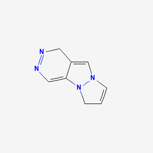 molecular formula C8H8N4 B583736 1H,6H-Pyrazolo[1',2':1,2]pyrazolo[3,4-d]pyridazine CAS No. 150100-72-4