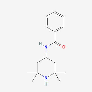 molecular formula C16H24N2O B5837533 N-(2,2,6,6-tetramethylpiperidin-4-yl)benzamide CAS No. 37819-89-9