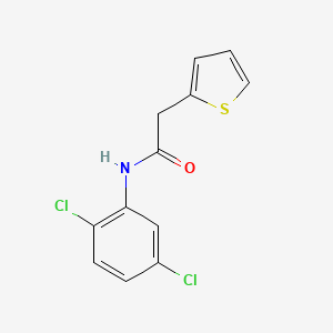 molecular formula C12H9Cl2NOS B5837574 N-(2,5-dichlorophenyl)-2-(thiophen-2-yl)acetamide 