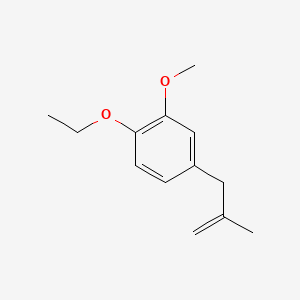 1-Ethoxy-2-methoxy-4-(2-methylprop-2-en-1-yl)benzene