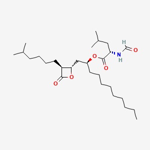 molecular formula C28H51NO5 B583834 5-Methylhexyl Orlistat Decyl Ester CAS No. 1356354-21-6