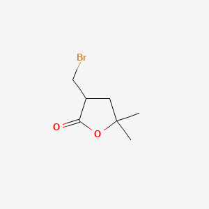 3-(bromomethyl)-5,5-dimethyldihydrofuran-2(3H)-one