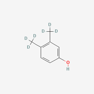 molecular formula C8H10O B583837 3,4-Bis(trideuteriomethyl)phenol CAS No. 1346599-02-7