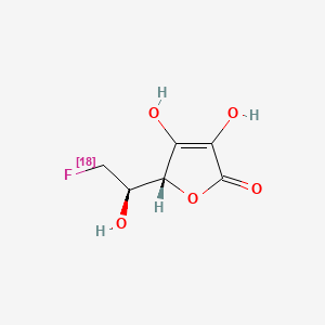 molecular formula C6H7FO5 B583842 6-Deoxy-6-fluoroascorbic acid CAS No. 142474-58-6