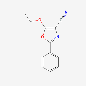 5-Ethoxy-2-phenyloxazole-4-carbonitrile