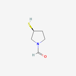 (3S)-3-sulfanylpyrrolidine-1-carbaldehyde