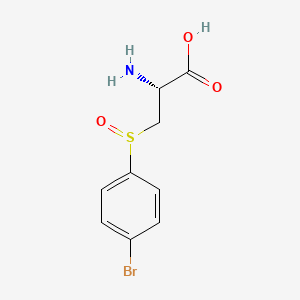 molecular formula C9H10BrNO3S B583860 S-(4-Bromophenyl)cysteine sulfoxide CAS No. 152406-99-0
