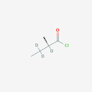 (R)-2-Methylbutyric Acid Chloride-d3