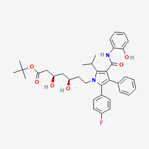molecular formula C37H43FN2O6 B583875 2-Hydroxy Atorvastatin tert-Butyl Ester CAS No. 1346599-89-0