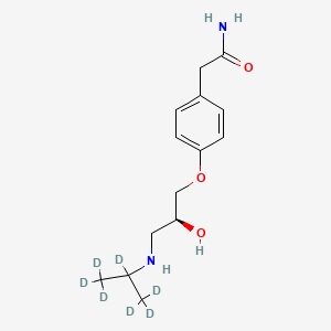 molecular formula C14H22N2O3 B583885 (S)-Atenolol-d7 