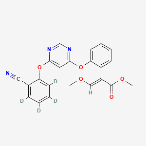molecular formula C22H17N3O5 B583907 Azoxystrobin-d4 