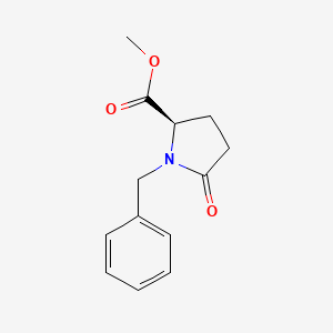 (R)-Methyl 1-benzyl-5-oxopyrrolidine-2-carboxylate