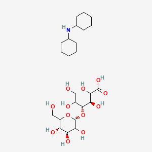 molecular formula C24H45NO12 B583927 Maltobionic Acid Dicyclohexylammonium Salt CAS No. 41092-97-1