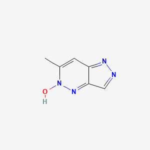 6-Methyl-1H-pyrazolo[4,3-c]pyridazine 5-oxide