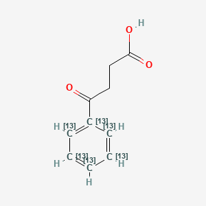 molecular formula C10H10O3 B583953 3-Benzoylpropanoic Acid-13C6 CAS No. 1346600-75-6