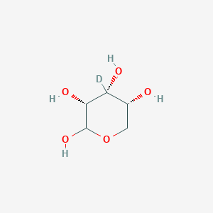 (3R,4R,5R)-4-Deuteriooxane-2,3,4,5-tetrol