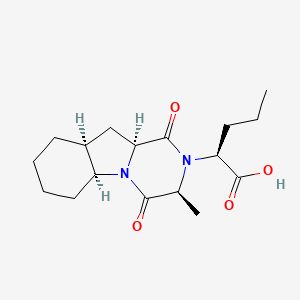 molecular formula C17H26N2O4 B583969 Perindoprilat Lactam A CAS No. 129970-99-6