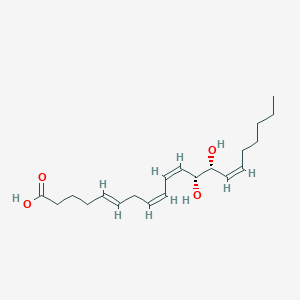 molecular formula C20H32O4 B058397 12,13-Dihydroxy-5,8,10,14-eicosatetraenoic acid CAS No. 121979-37-1