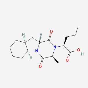 molecular formula C17H26N2O4 B583970 Perindoprilat Lactam B CAS No. 130061-28-8