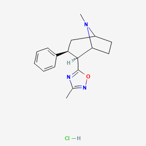(1R,2S,3S,5S)-3-Phenyl-2-(3-methyl-1,2,4-oxadiazol-5-yl) Tropane
