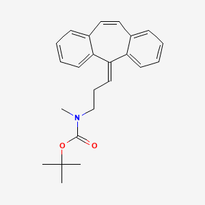 molecular formula C24H27NO2 B583988 Desmethyl Boc-Cyclobenzaprine CAS No. 1346604-04-3