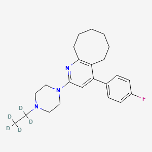 molecular formula C23H30FN3 B584013 Blonanserin-d5 