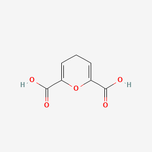 molecular formula C7H6O5 B584021 4H-Pyran-2,6-dicarboxylic Acid CAS No. 23047-07-6