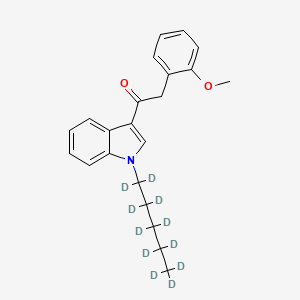 molecular formula C22H25NO2 B584022 JWH 250-d11 CAS No. 1346598-78-4