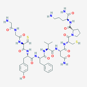 molecular formula C47H67N13O12S2 B058403 Gdgvo-VP CAS No. 113846-98-3