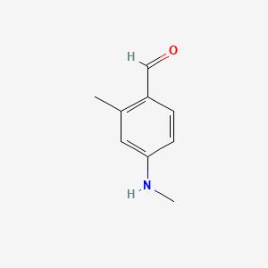 2-Methyl-4-(methylamino)benzaldehyde