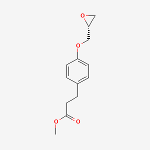 4-[(2R)-Oxiranylmethoxy]benzenepropanoic Acid Methyl Ester