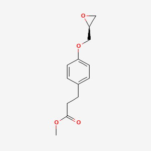 4-[(2S)-Oxiranylmethoxy]benzenepropanoic Acid Methyl Ester