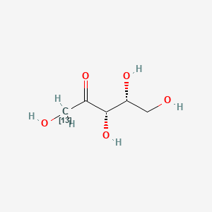 molecular formula C5H10O5 B584081 D-xylulose-1-13C CAS No. 131771-46-5