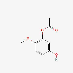 molecular formula C9H10O4 B584085 4-Methoxy-1,3-benzenediol 3-Acetate CAS No. 99179-72-3