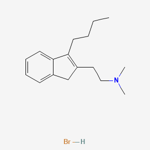 N,N-Dimethyl-3-butyl-1H-indene-2-ethanamine Hydrobromide