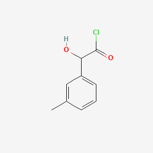 Hydroxy(3-methylphenyl)acetyl chloride
