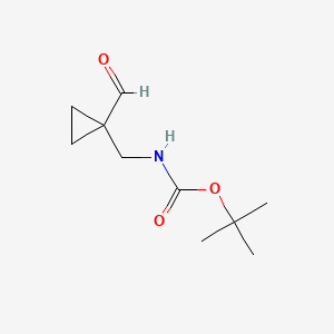 tert-Butyl ((1-formylcyclopropyl)methyl)carbamate