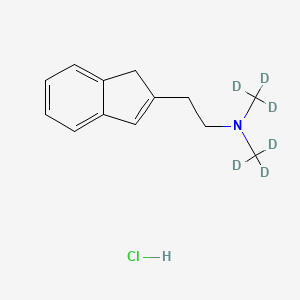 N,N-Dimethyl-1H-indene-2-ethanamine-d6 Hydrochloride