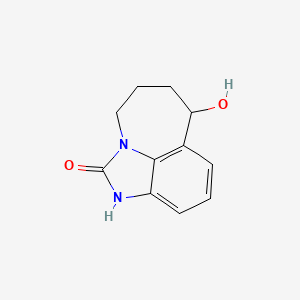 9-Hydroxy-1,3-diazatricyclo[6.4.1.04,13]trideca-4,6,8(13)-trien-2-one
