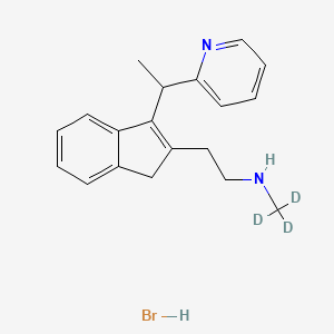 rac-N-Demethyl Dimethindene-d3 Hydrobromide